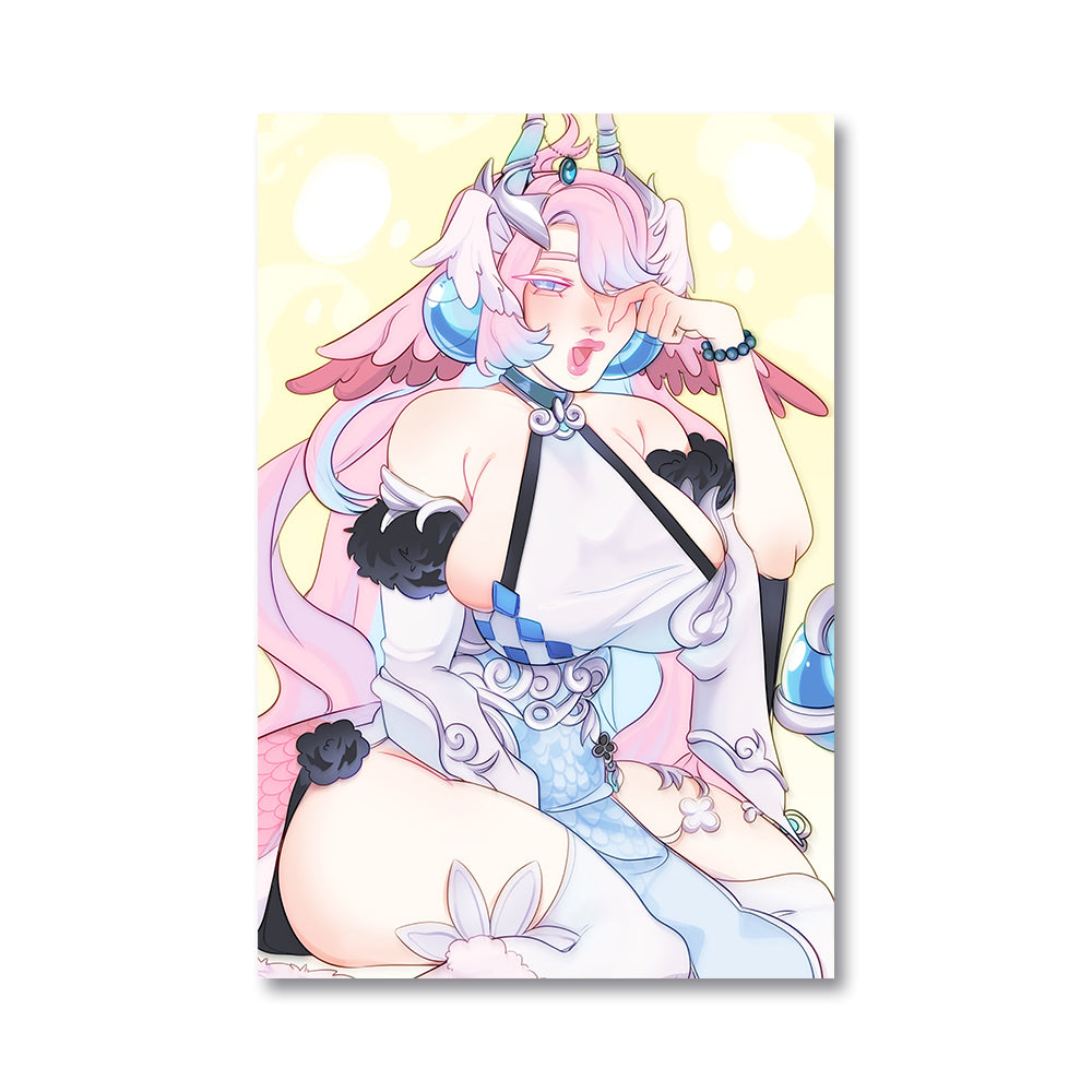 EggieWeggie Sleepy Poster