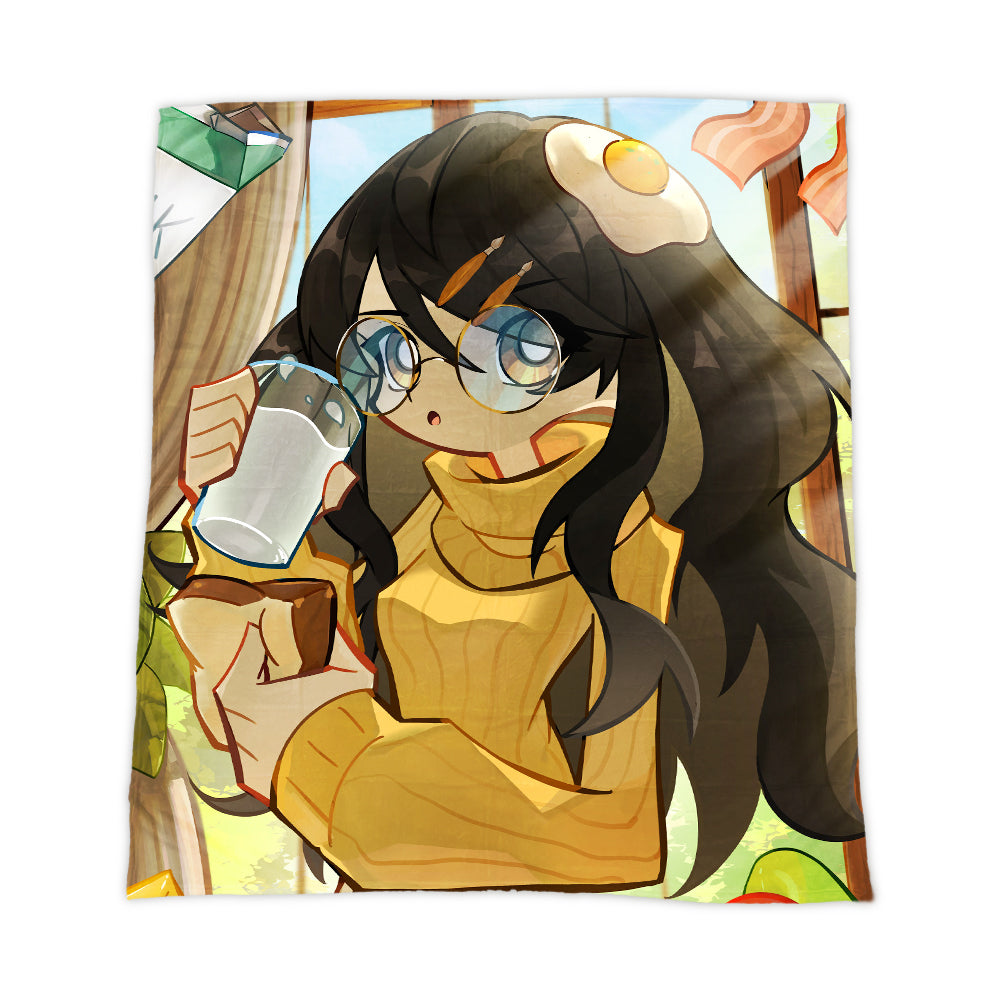EggyTamagoki Breakfast Time Blanket