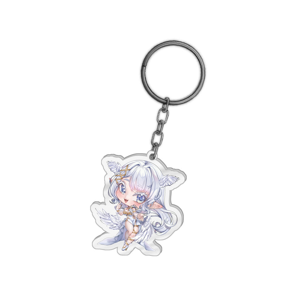 Elfilea Chibi Angel Keychain