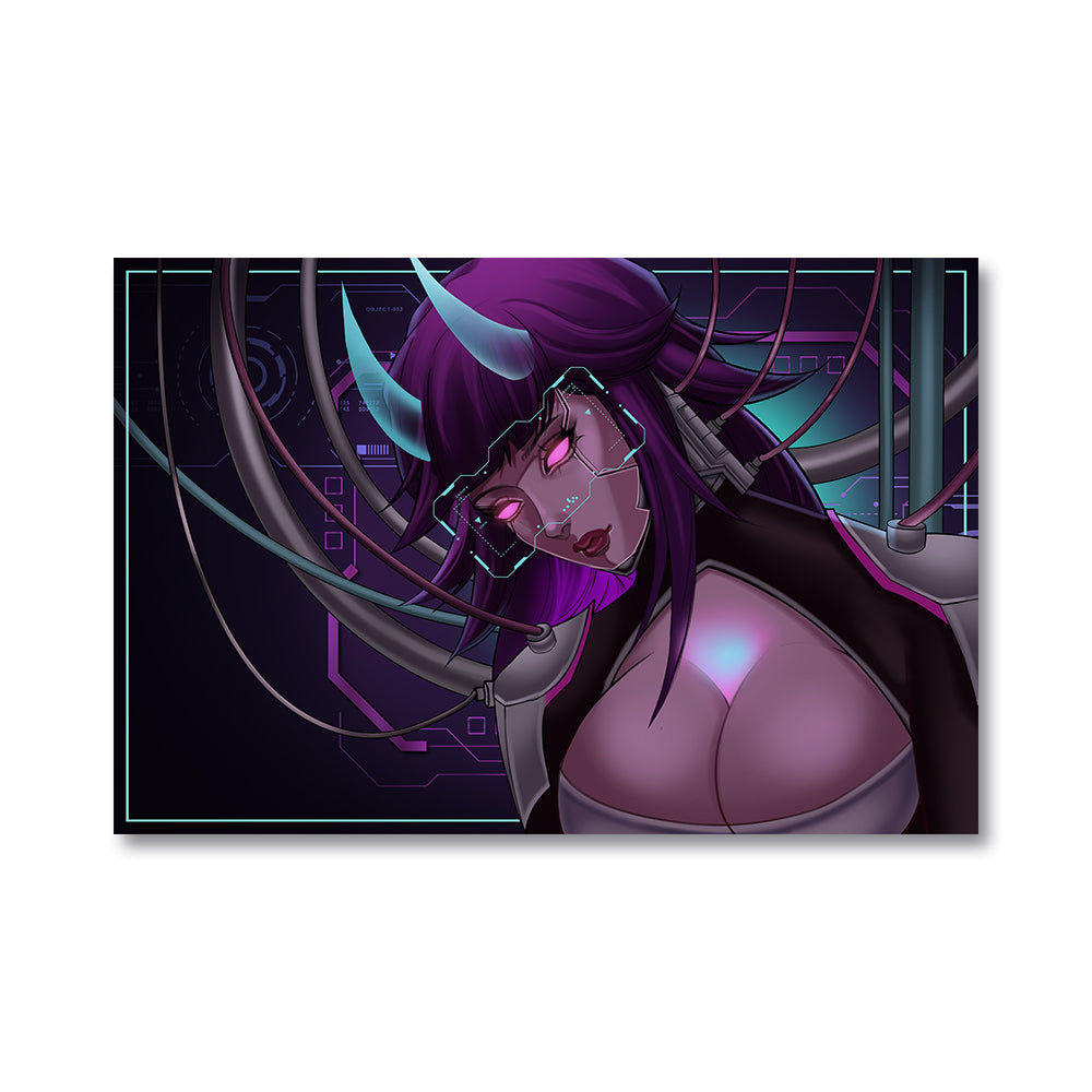 elleewav "Hardwired Oni" Poster