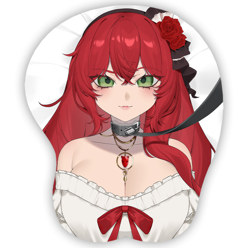 Ember Paradox Collar 3D Mousepad
