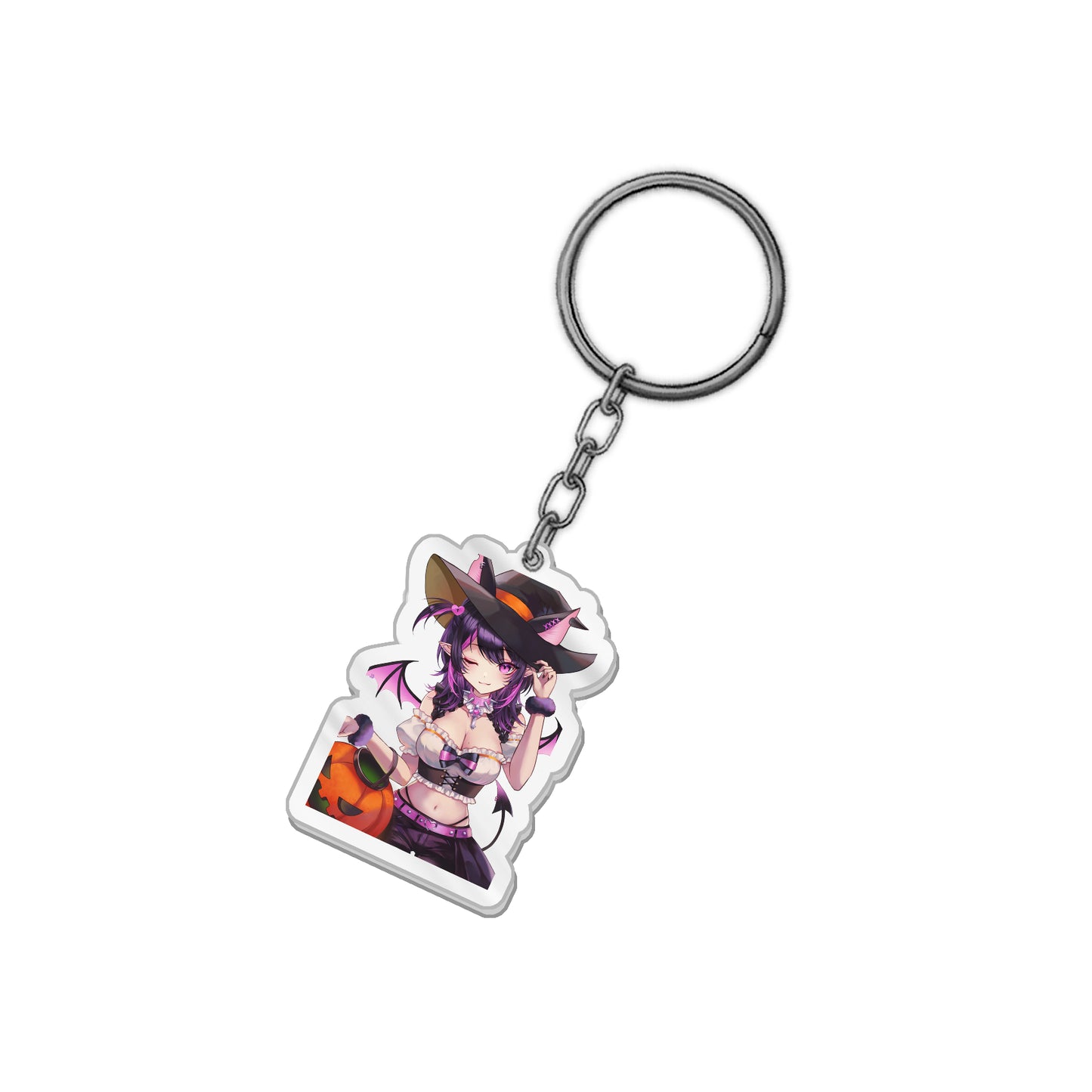 Emoshimo "Trick or Treat!" Acrylic Keychain