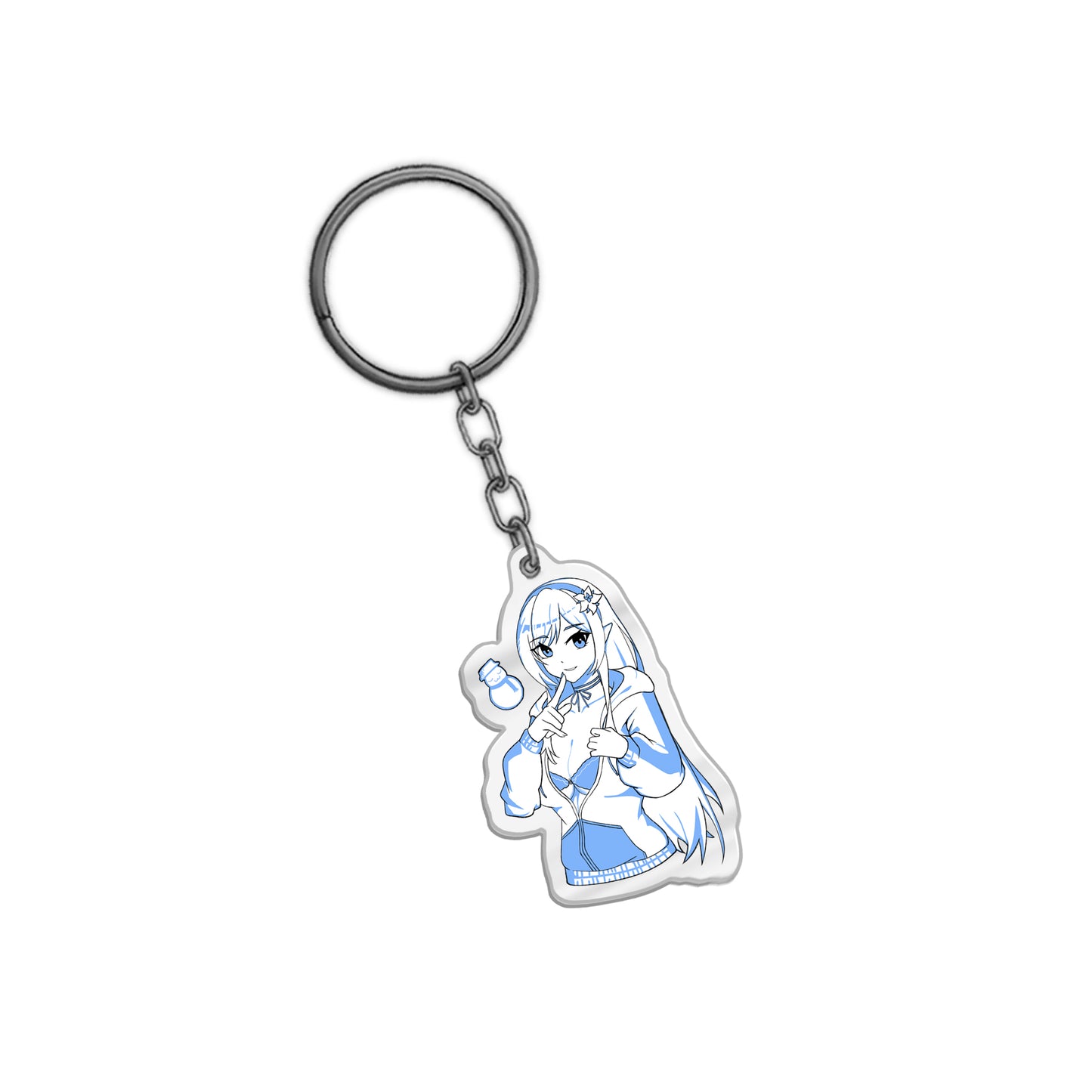 Eviria 'Snowdrop' Keychain