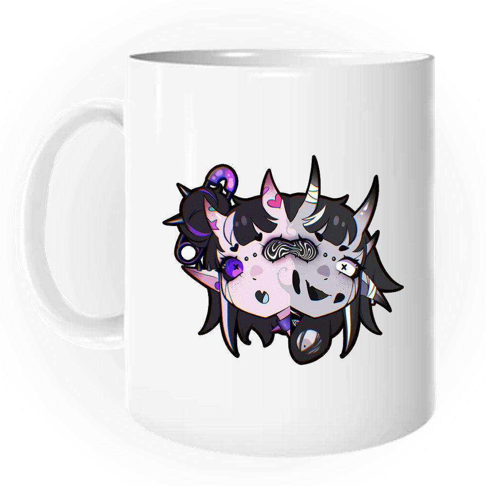 Eyara "Double Horror, Double Fun" Mug