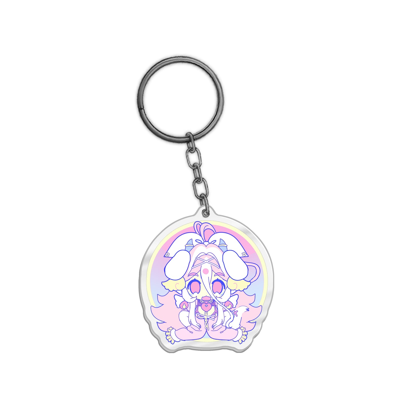 Pinkyune keychain