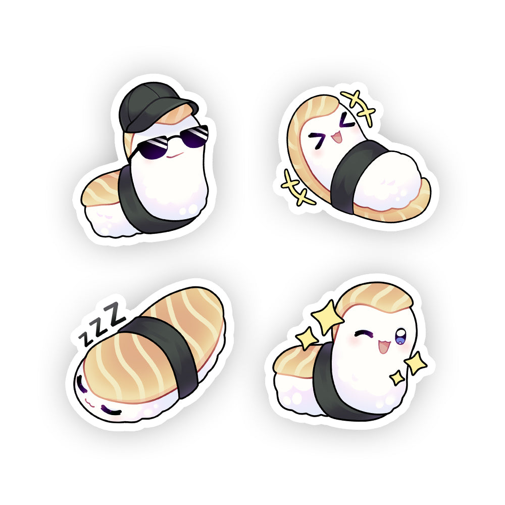 Fusushi Soymate Sticker Pack
