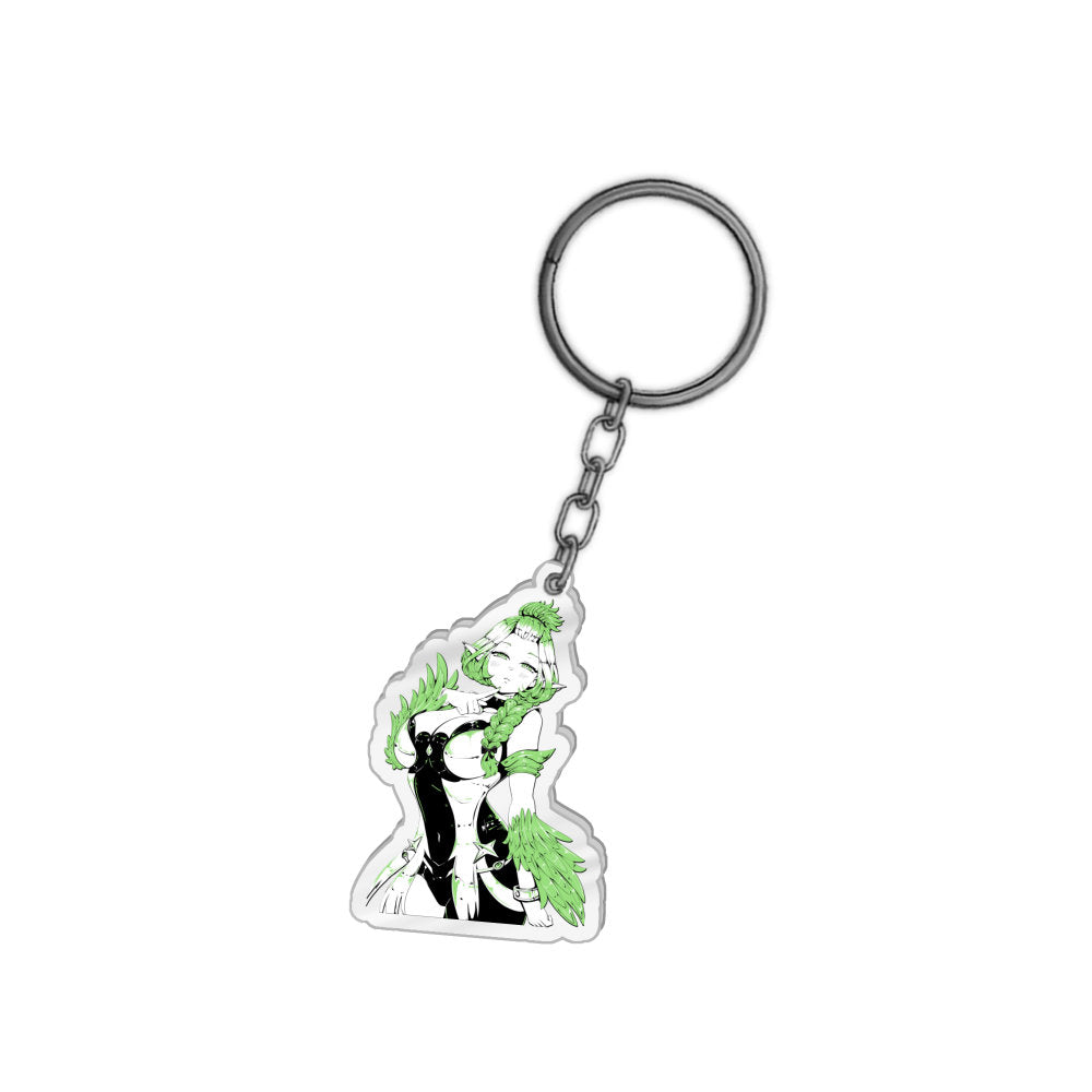 GlutenFreeBagel Harpy Keychain