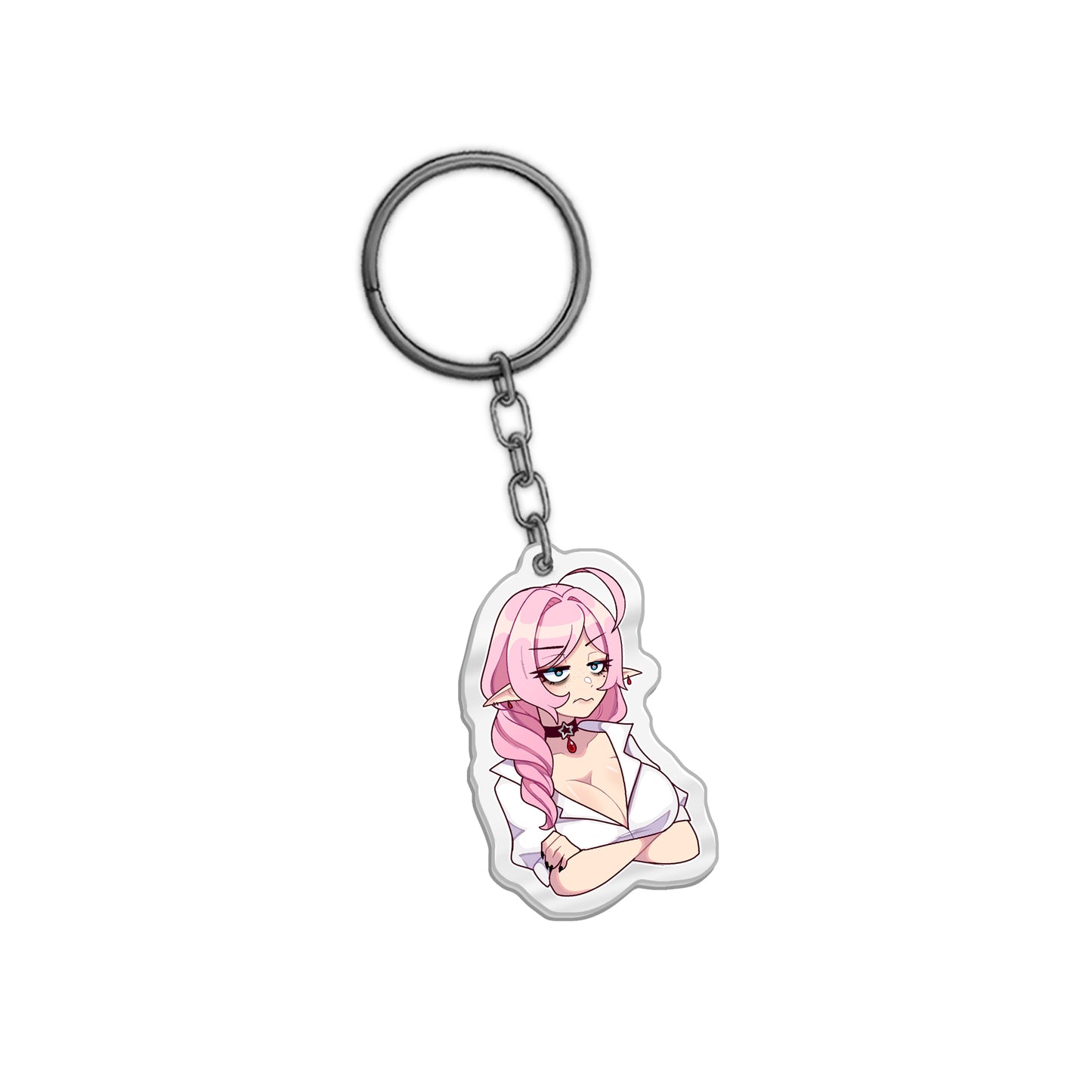 HRChan Not Impressed keychain