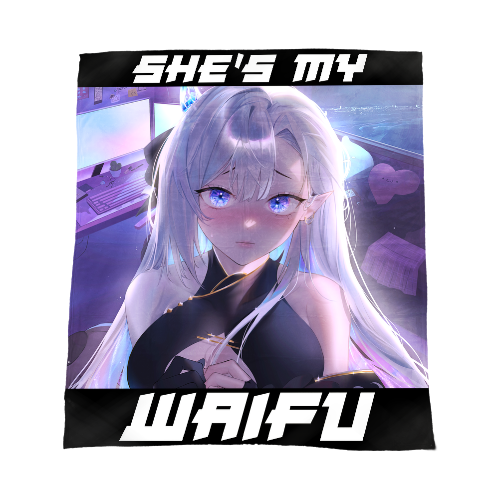 HalO My Waifu Throw Blanket