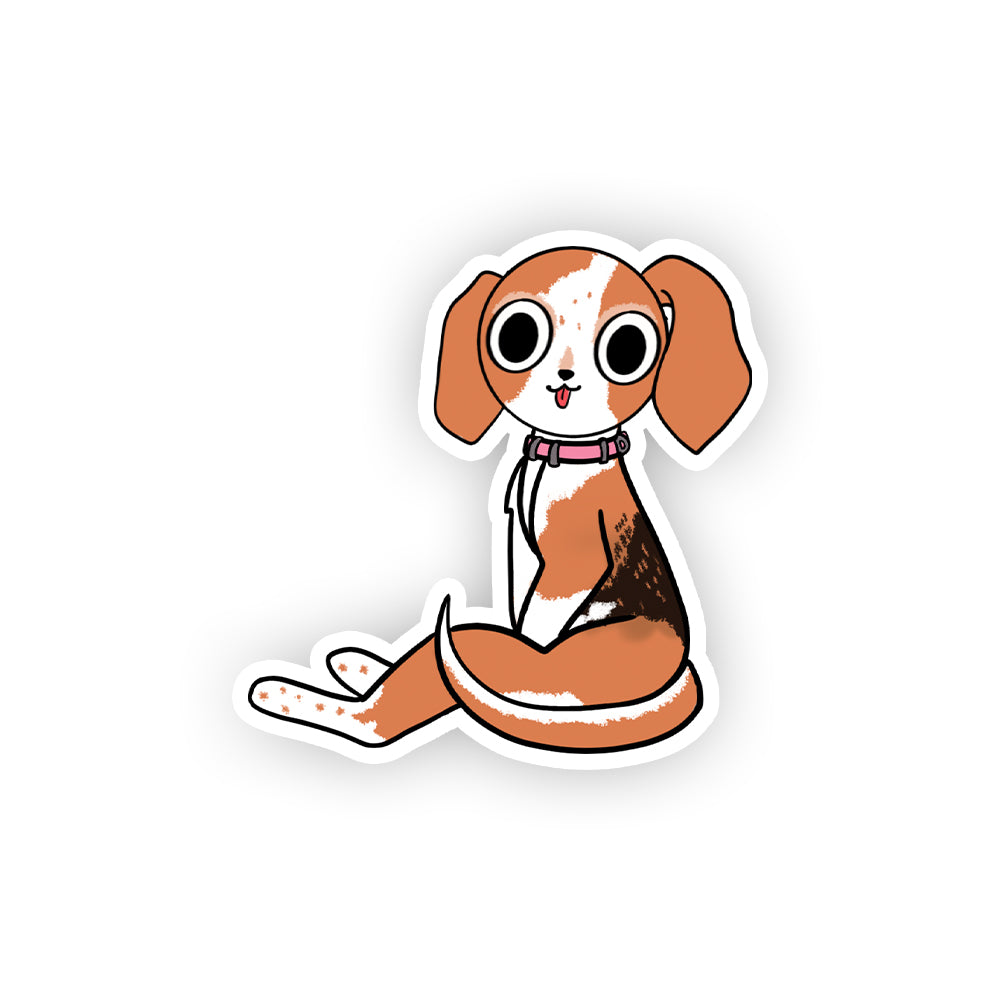 HeySolvae Silly Sit Addie Sticker