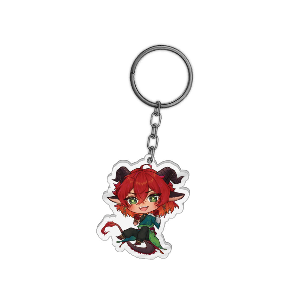 HeySolvae Lil Rawr Keychain