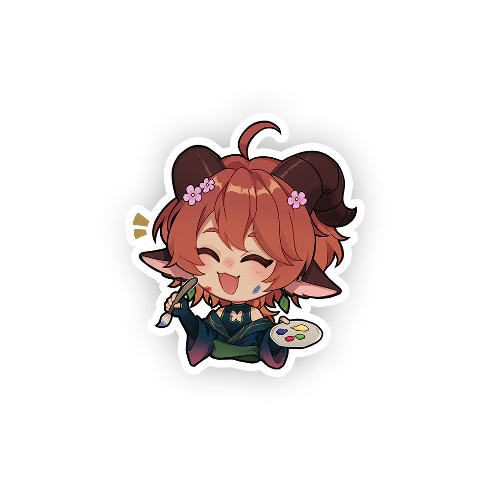 HeySolvae Painting Sticker