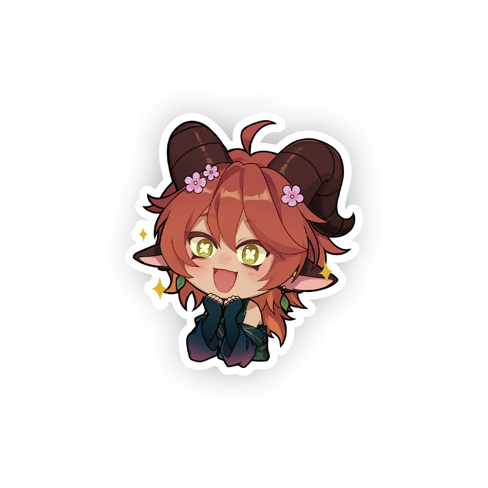 HeySolvae Excited Sticker