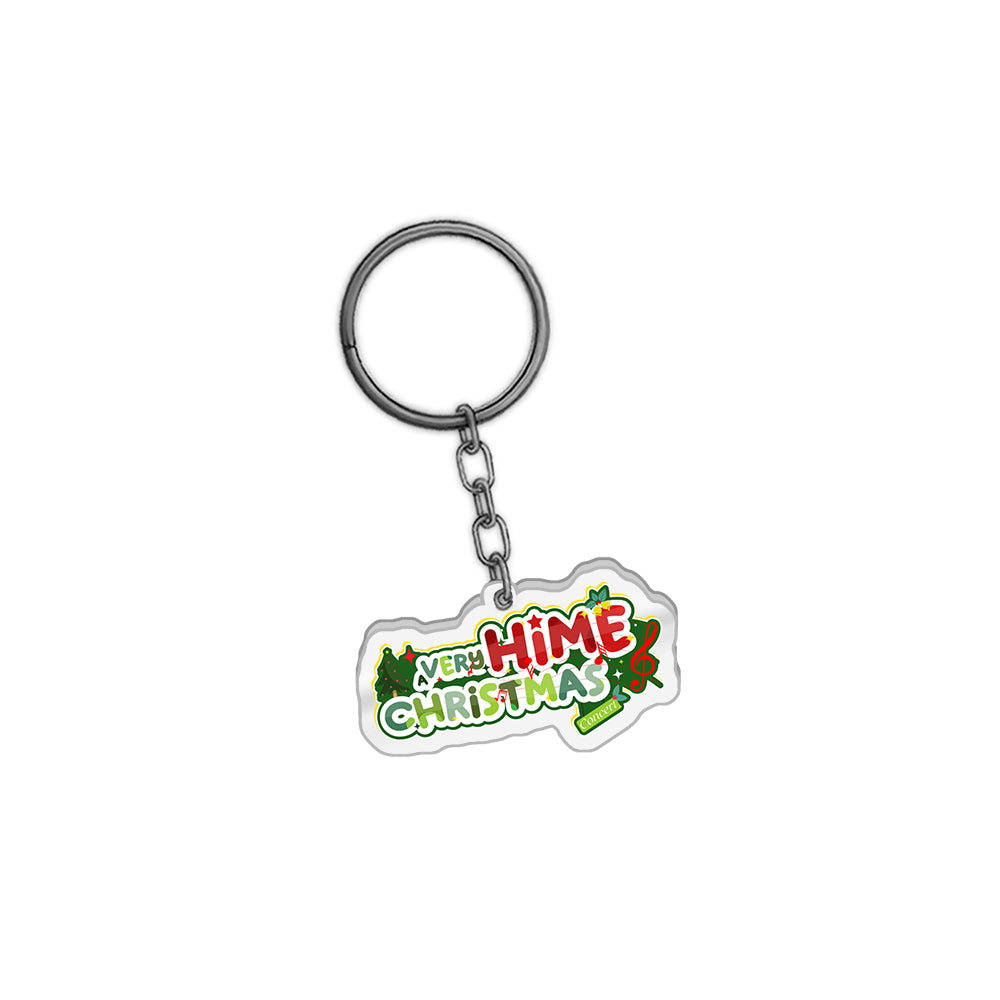 A Very Hime Christmas Keychain