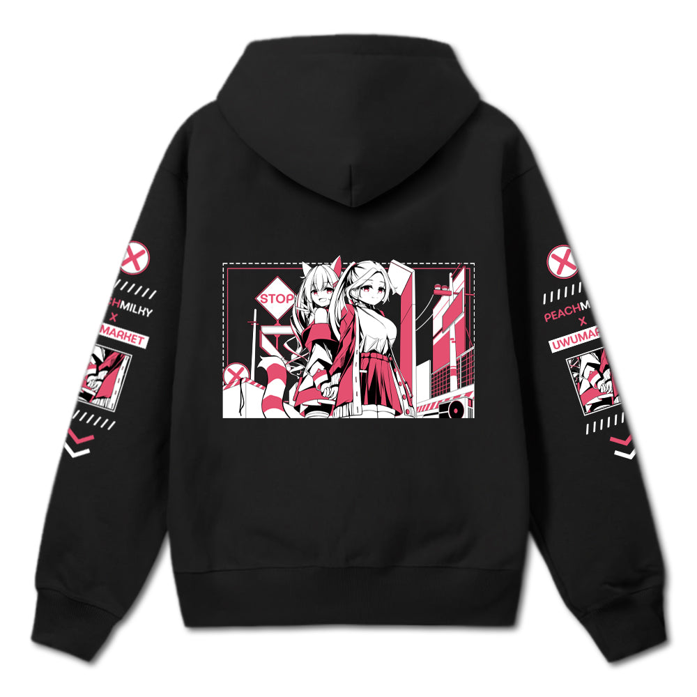 Peachmilky Signs Hoodie – UwU Market