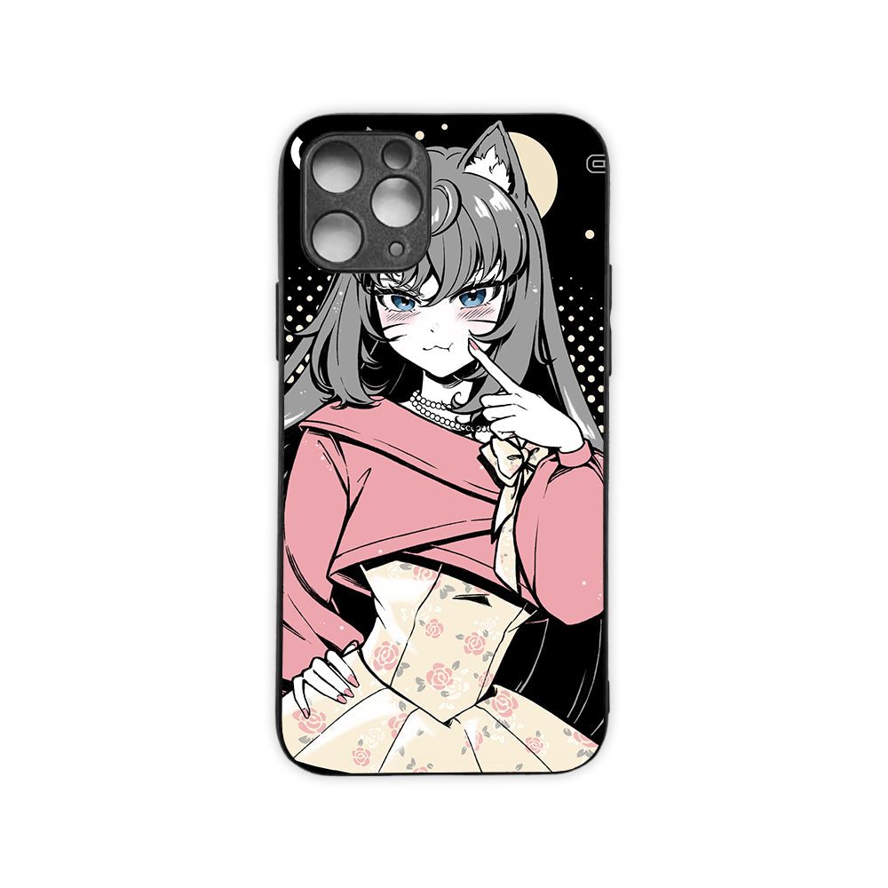 Tsuma-ASMR "Playful Smug" Phone Case