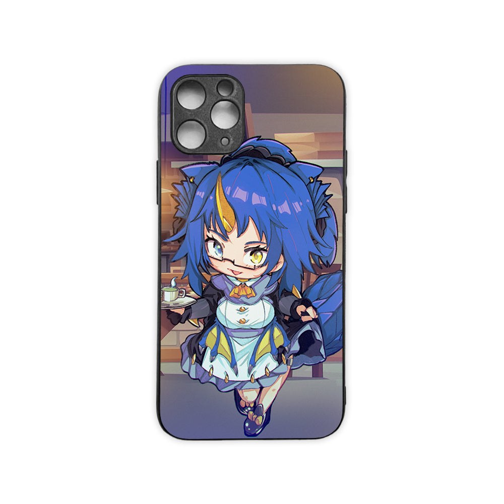AzuratheAzureDragon Chibi Maid Cafe Phone Case