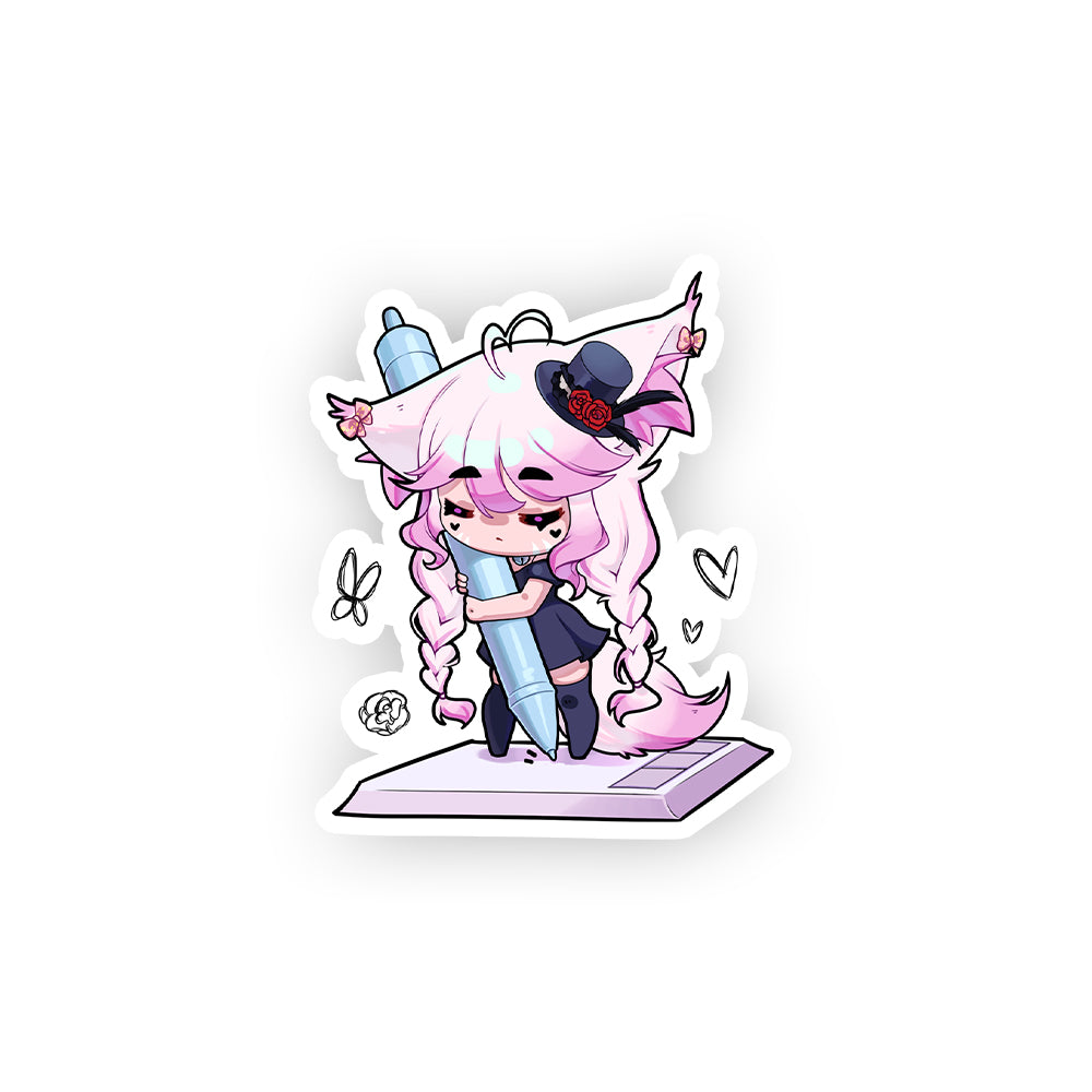 Idoliii "Mini-Idol Musing" Sticker