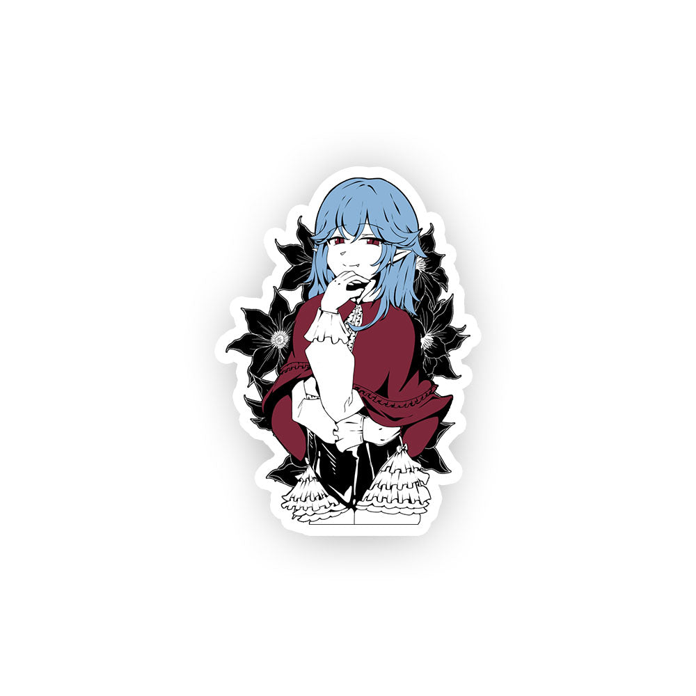 Iris Vallod "Blood Byte" Sticker