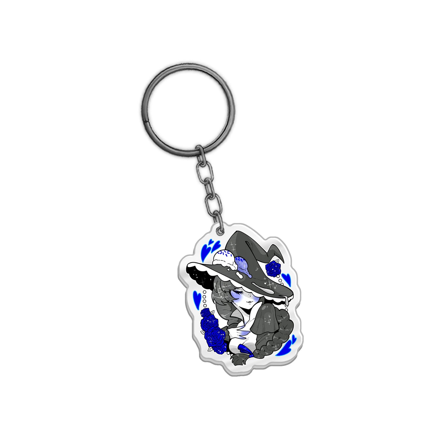 Neosundae "Blue Rose" Keychain