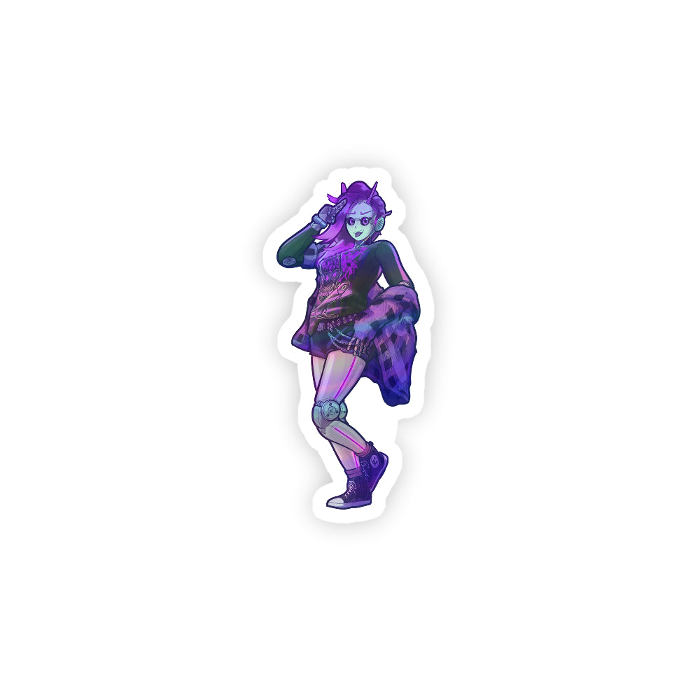 JessiAndroid Holographic Sticker
