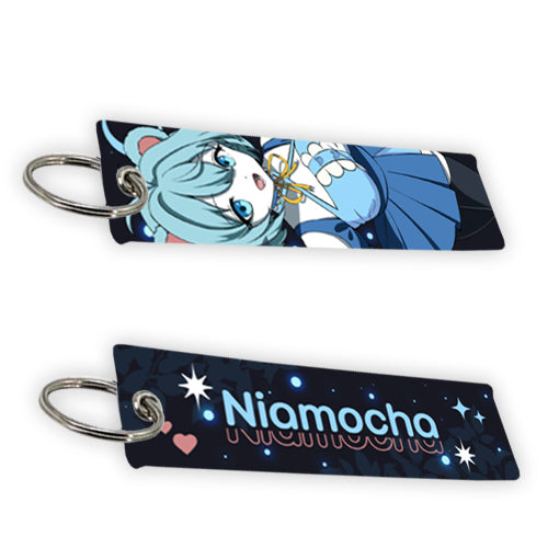 Niamocha Bear Jet Tag Keychain