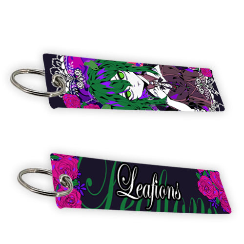 Leafions Spectral Flora Jet Tag Keychain