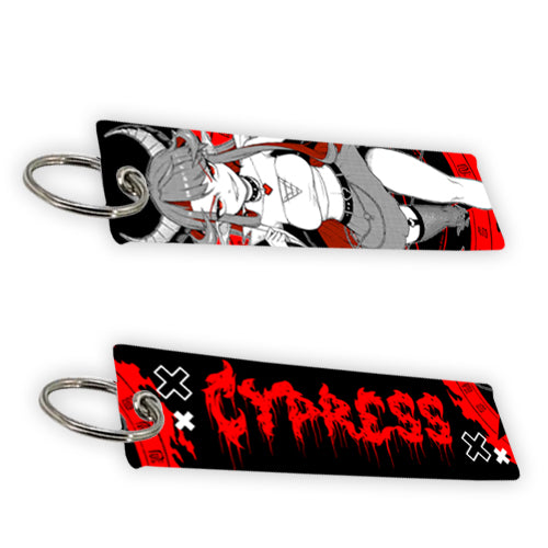 VtuberCypress Jet Tag Keychain