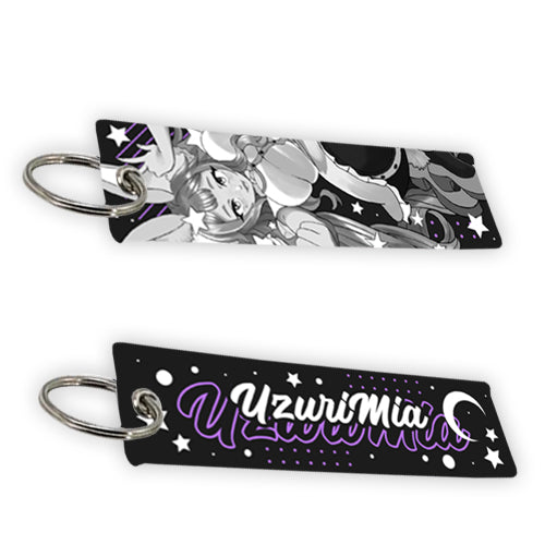 UzuriMia Jet Tag Keychain