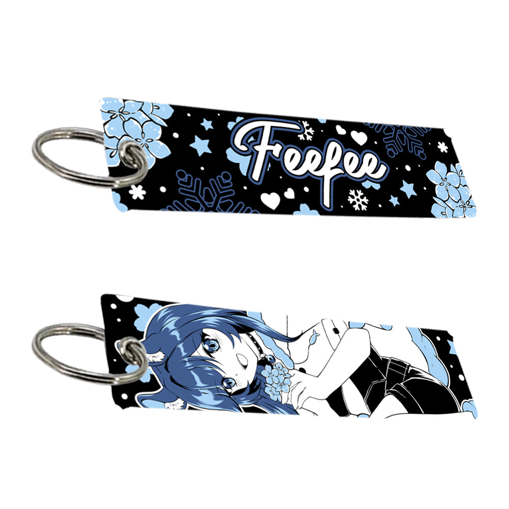 Feefee "Forget-Me-Nots" Jet Tag