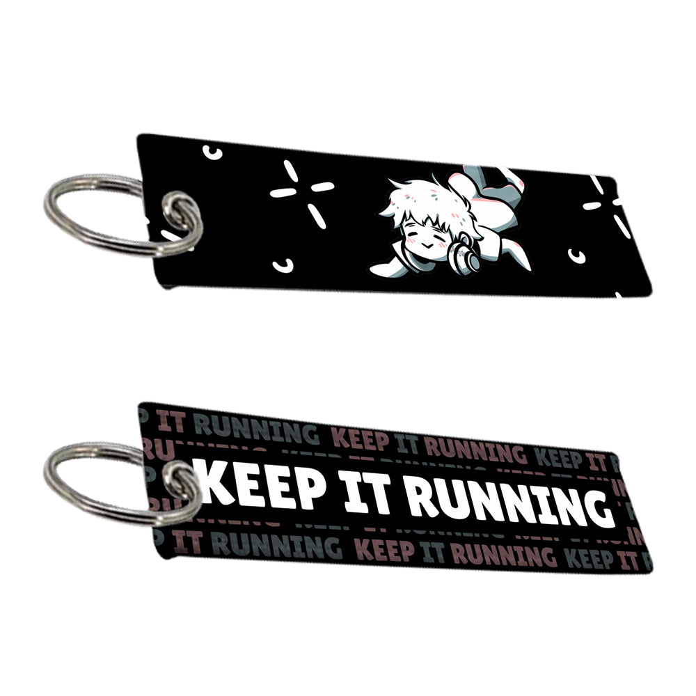 Itscoffeerun Keep It Running in the Dark Jet Tag
