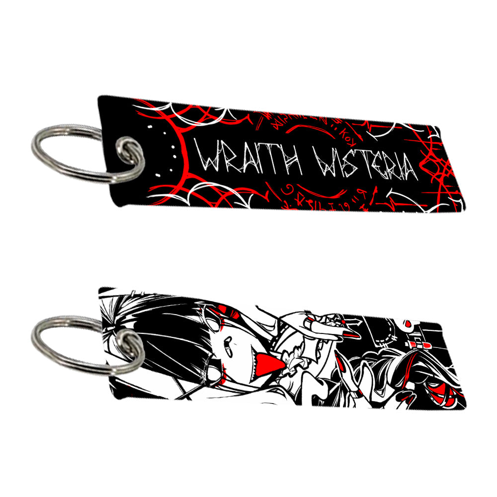 WraithWisteria Ghost Flames Jet Tag