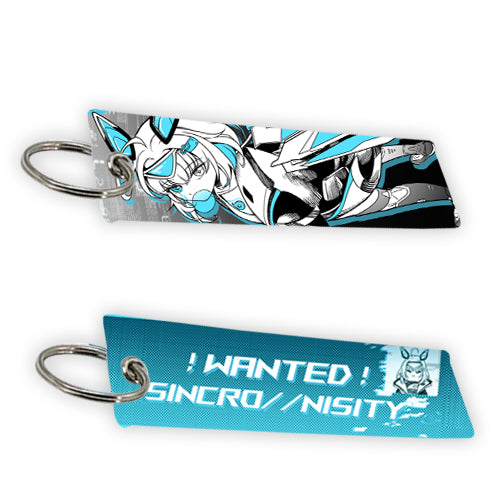 Sayu Jet Tag Keychain