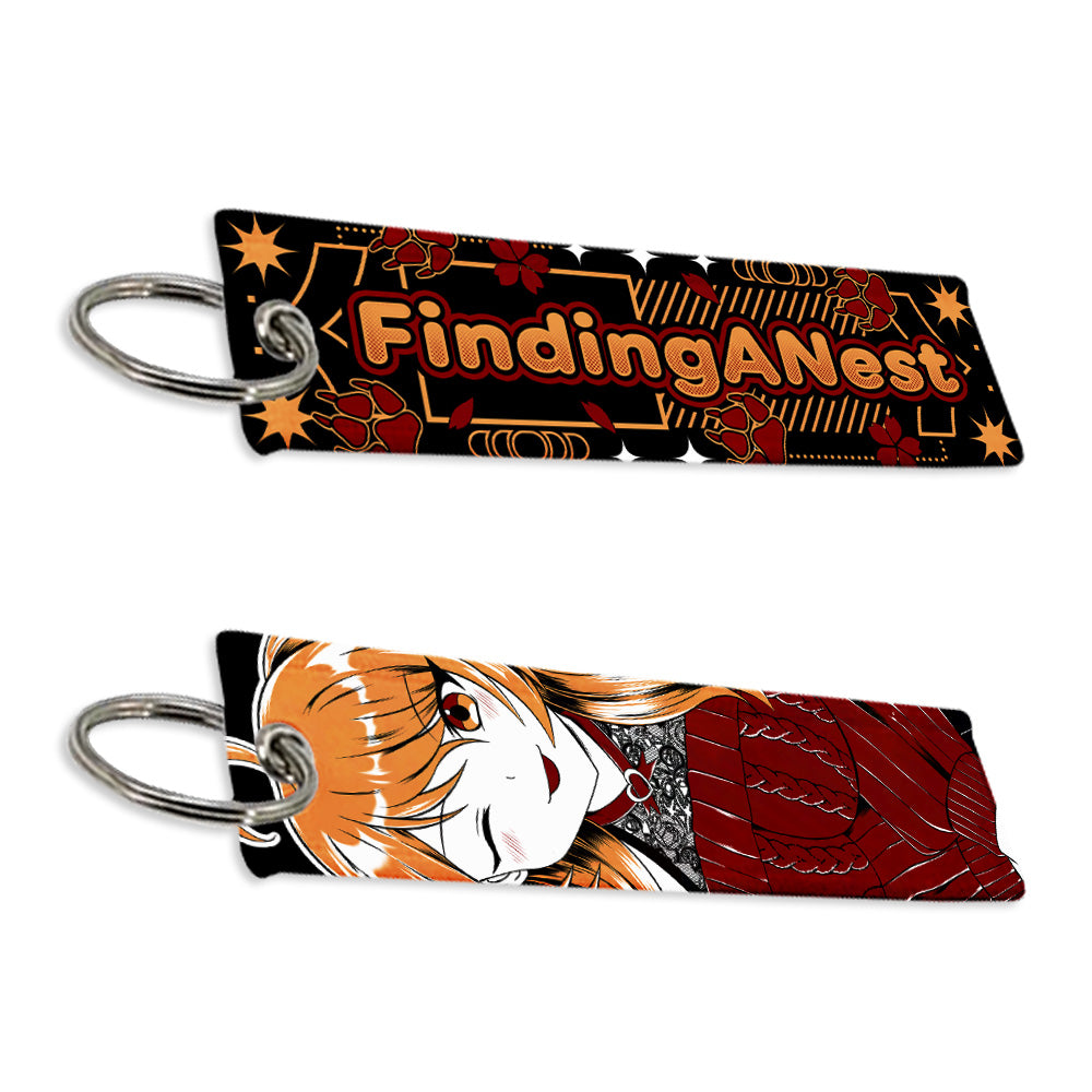 FindingANest Cozy Kitsune Jet Tag