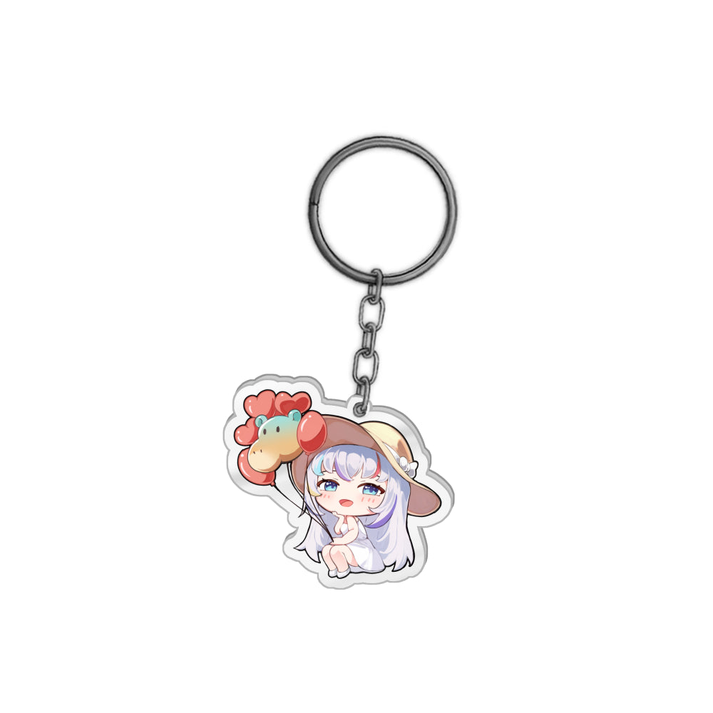 Kattarina Qutie "Balloons" Keychain