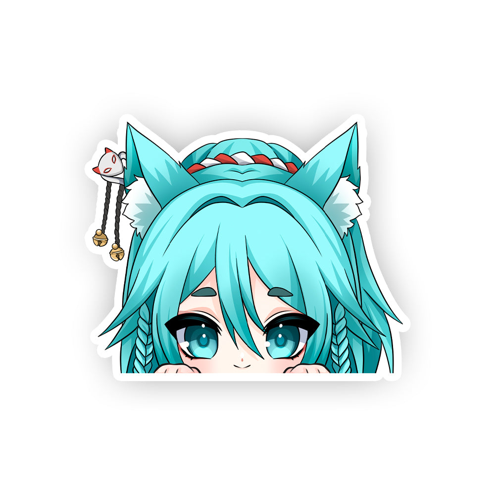 KazuKitsu Peeker Sticker