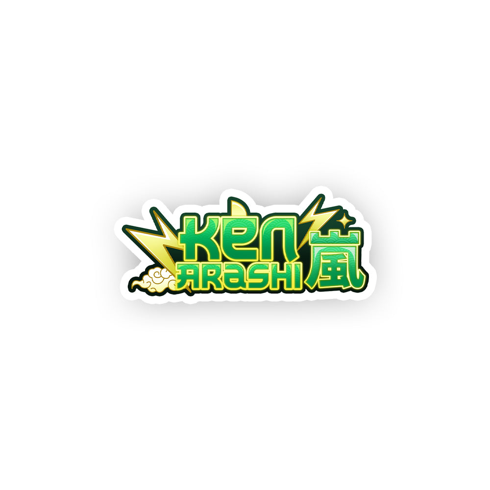 Ken Arashi "Logo" Sticker