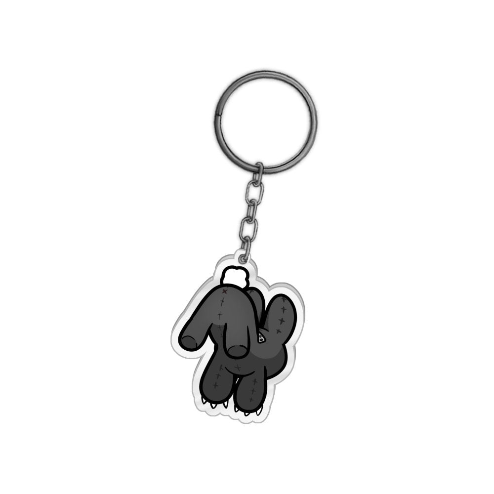 Kibawoo Bunbite BunButt Dangle Keychain