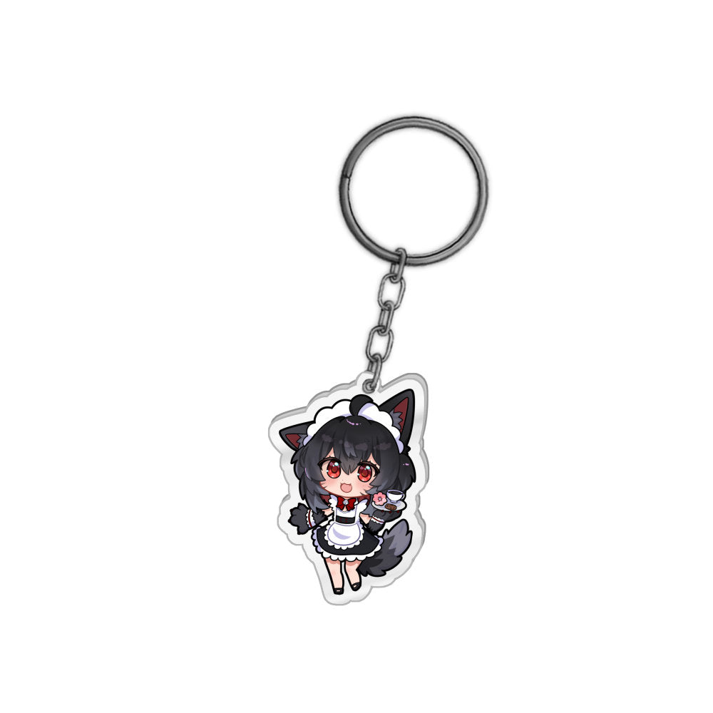 Kibawoo Maid Chibi Keychain