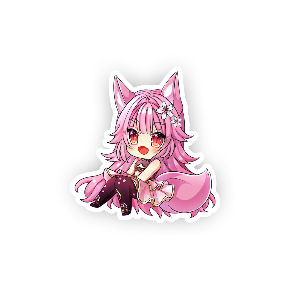Kitsfu Chibi Sticker