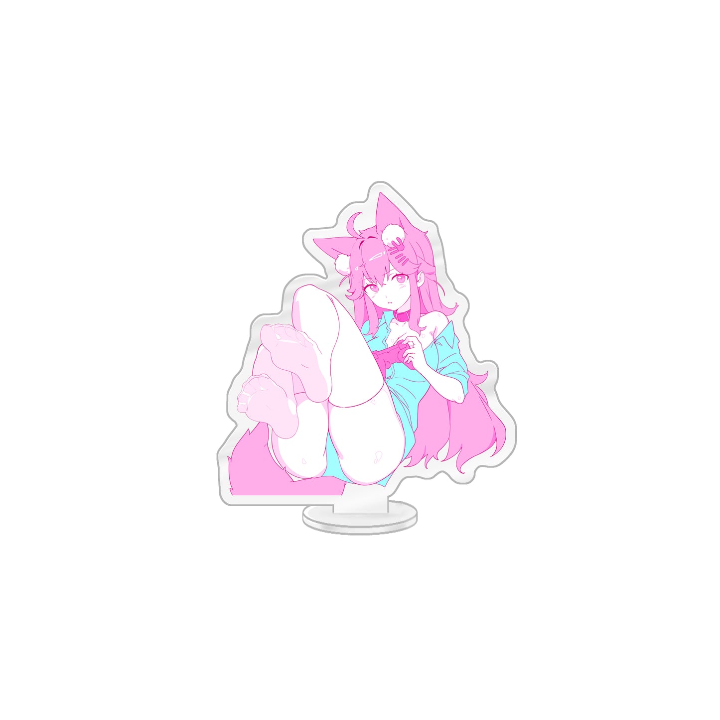 KitsuneThunder "Vaporwave V-3" Standee