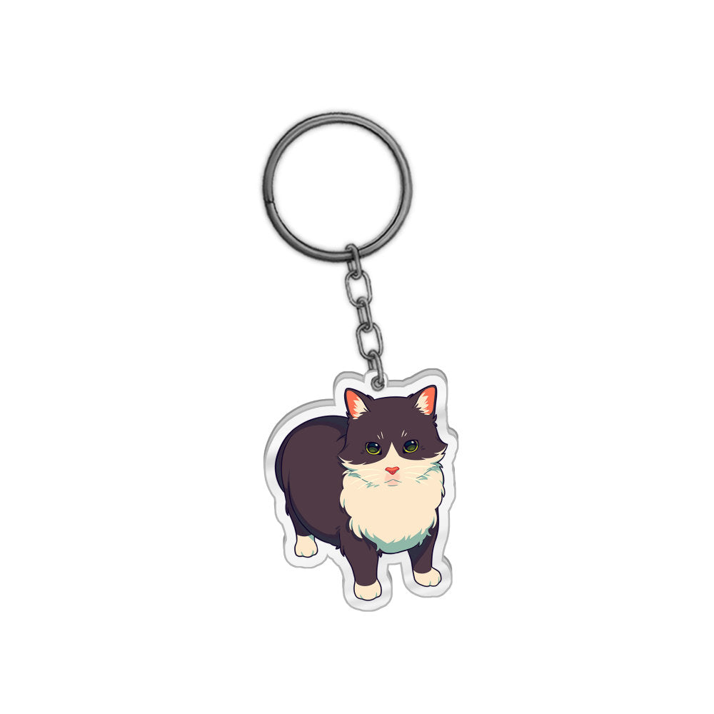 KiwiCat Oo EE A E A Keychain