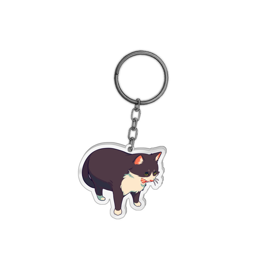 KiwiCat Scream Keychain