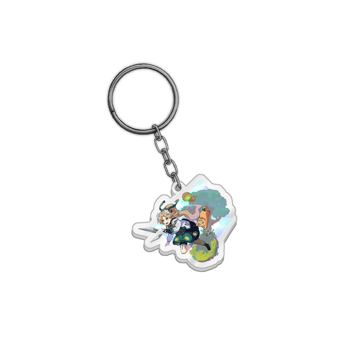 Kiwwie "On A Quest" Acrylic Keychain
