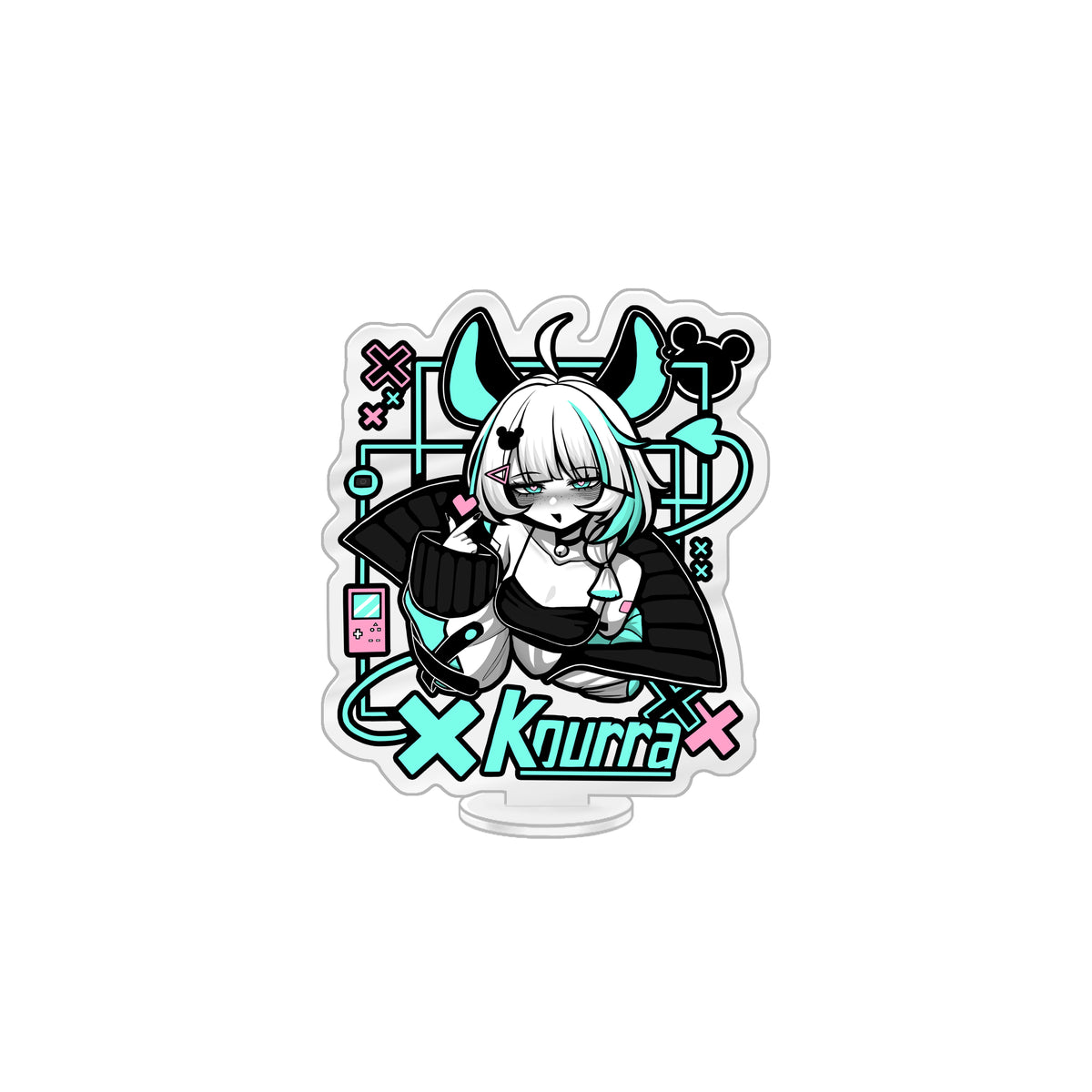 Kourra Metal Standee