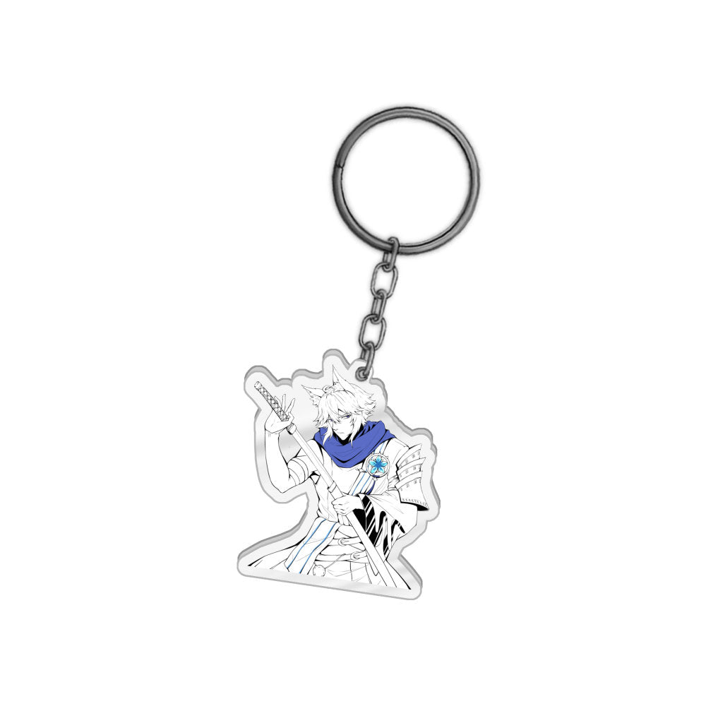 Kumotsune Kumo-Blade Keychain