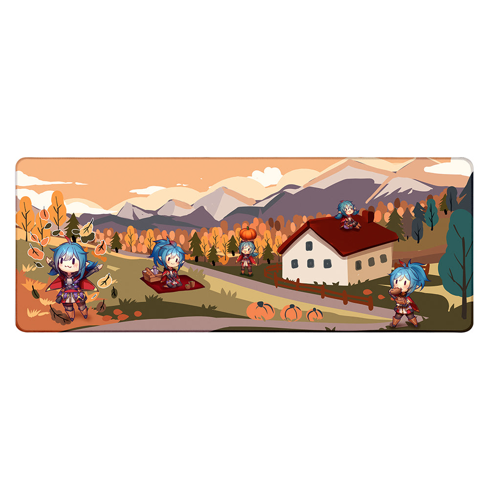 Leaflit Autumn Activities XL Mousepad
