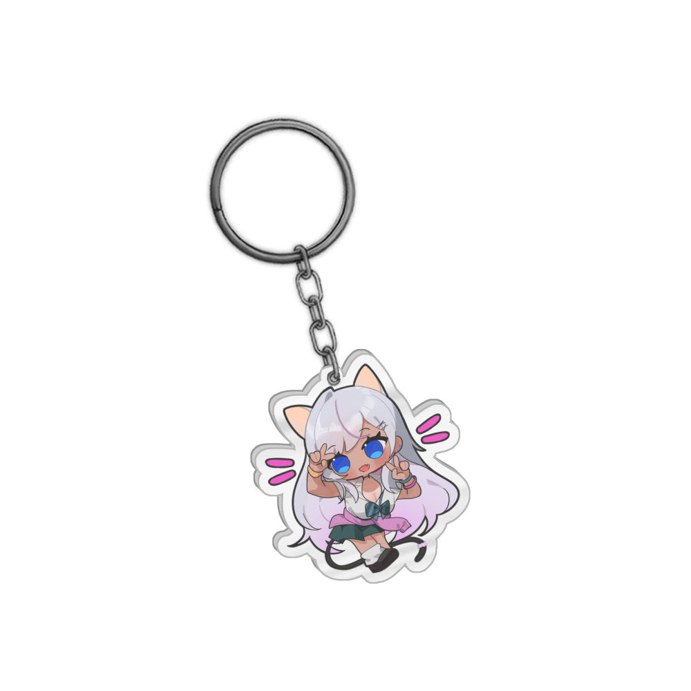 LidiaVTuber Chibi Keychain