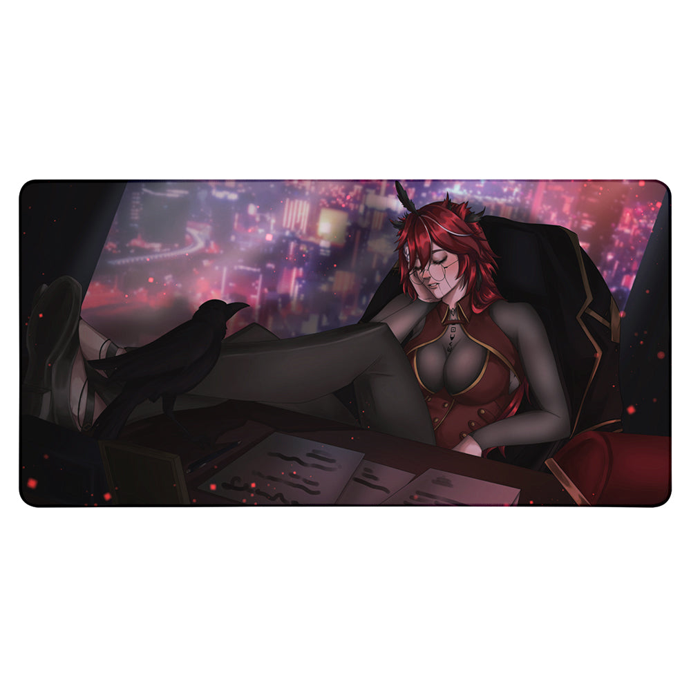 LilyVermillon Work Is Never Done XXL Desk Mat