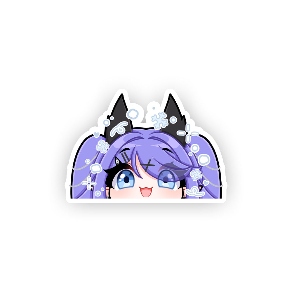 LoonaValkyria Peeker Sticker